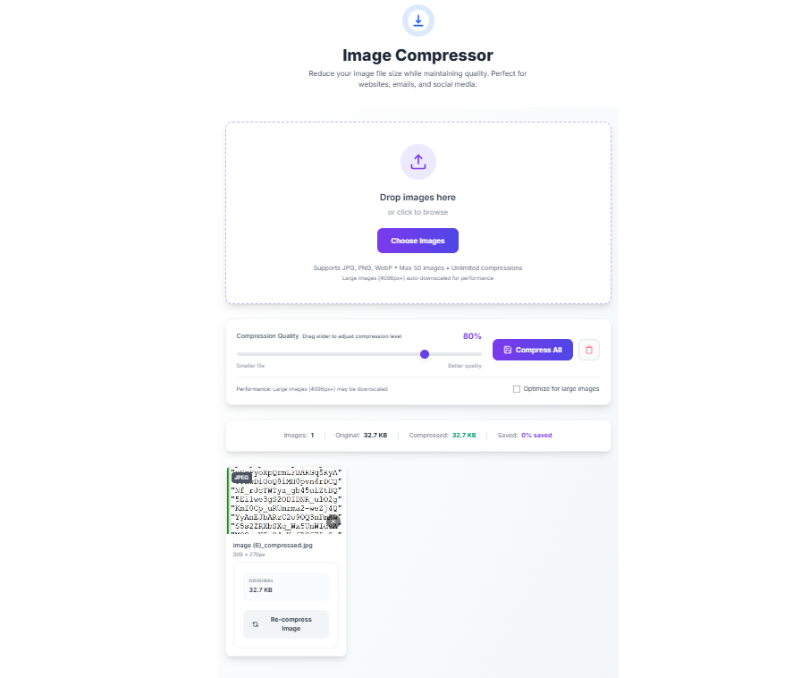 Free Image Compressor: Reduce File Size Without Quality Loss